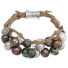 braided pearl bracelet